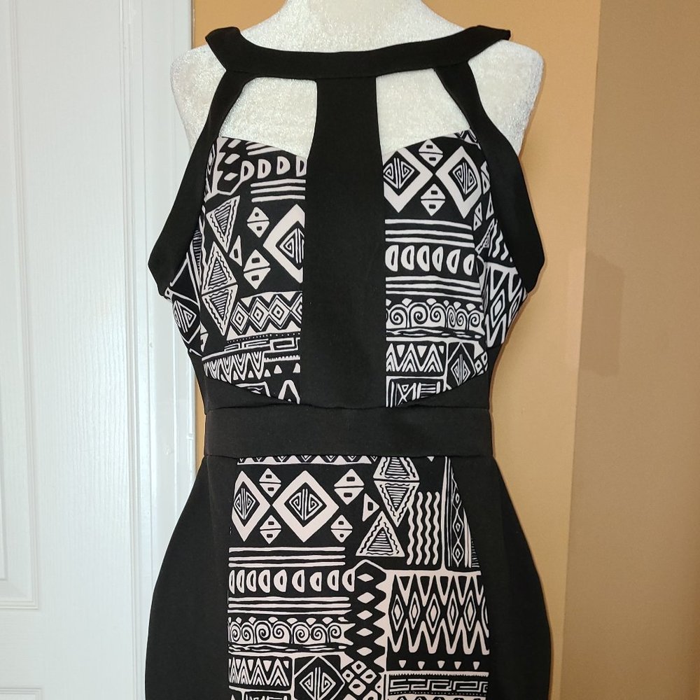 Tribal print dress